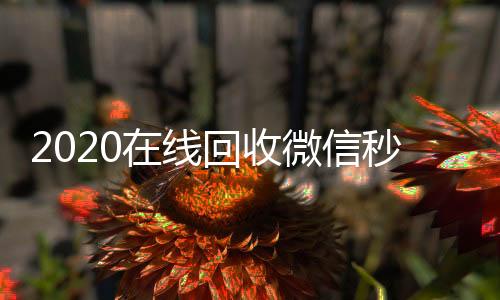 2020在线回收在线收微信微信秒结（高价回收微信秒结）